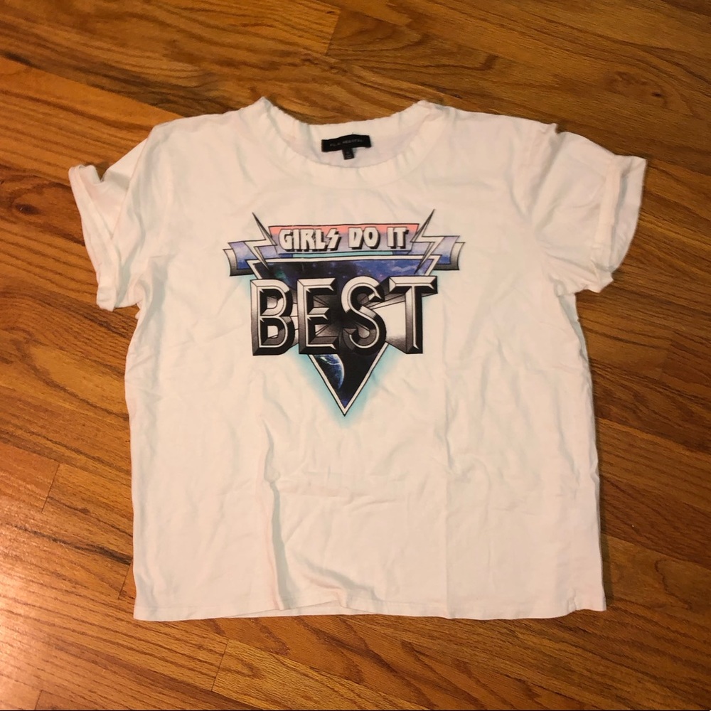 Like NEW Pac Sun La Hearts T-Shirt Girl Power Girls do it better